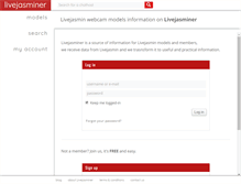 Tablet Screenshot of livejasminer.com